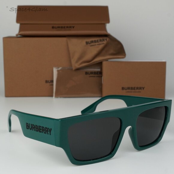 BRAND NEW Burberry BE4397U MICAH 407187 Green Grey Unisex Sunglasses BE 4397U - Picture 3 of 9